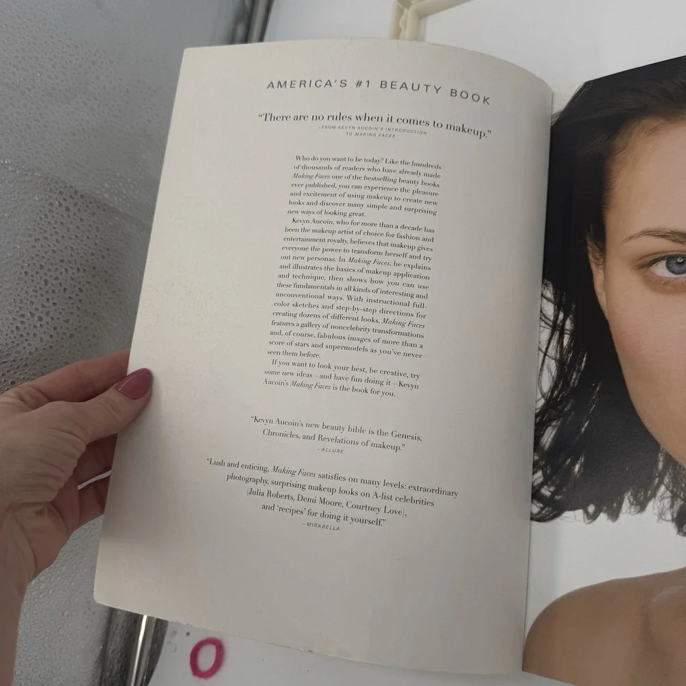 Making Faces Kevyn Aucoin 1st Ed 1999 Paperback Beauty‎ Makeup Guide